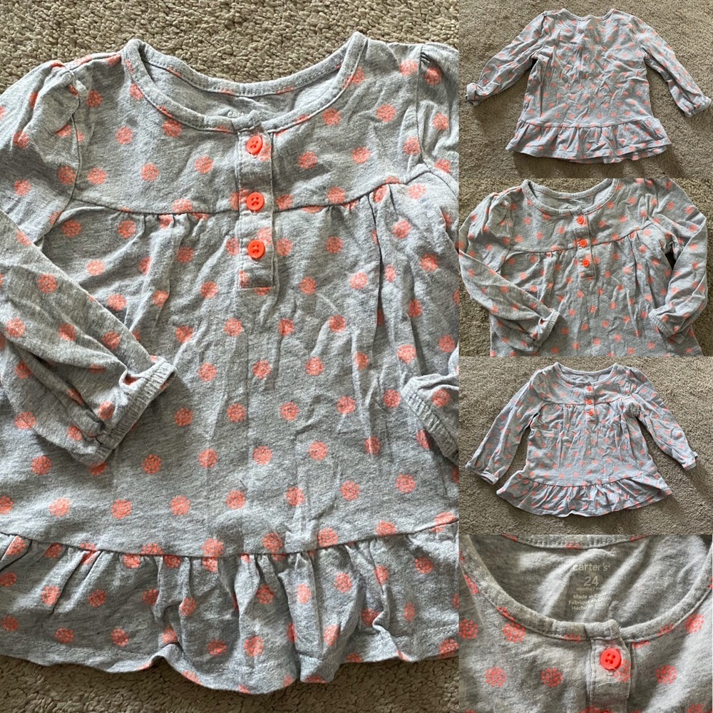 Gray Carter Blouse